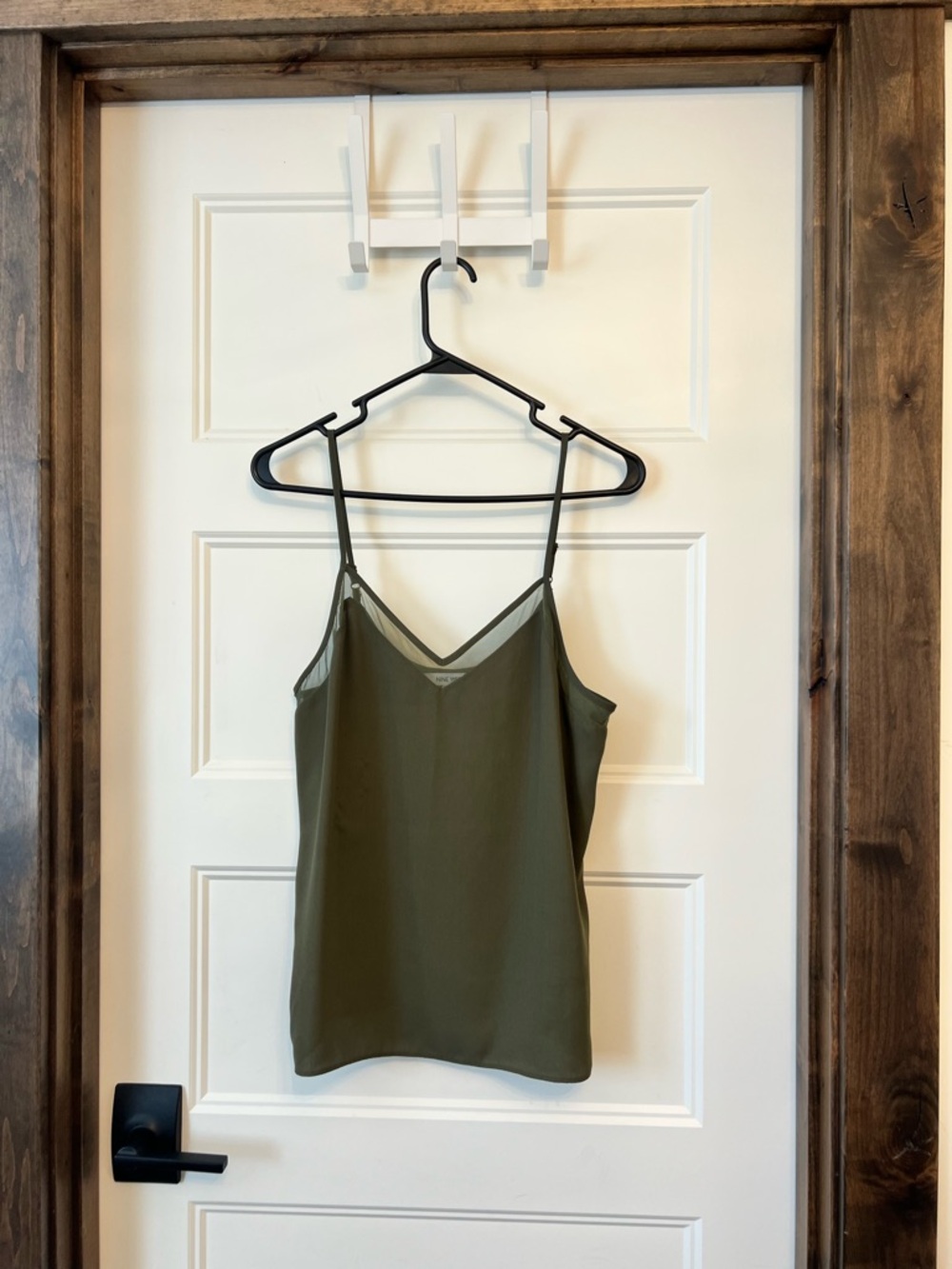 Nine West Olive Green V-Neck Camisole